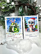 2500 шт. Листівка зі змією, фото 2