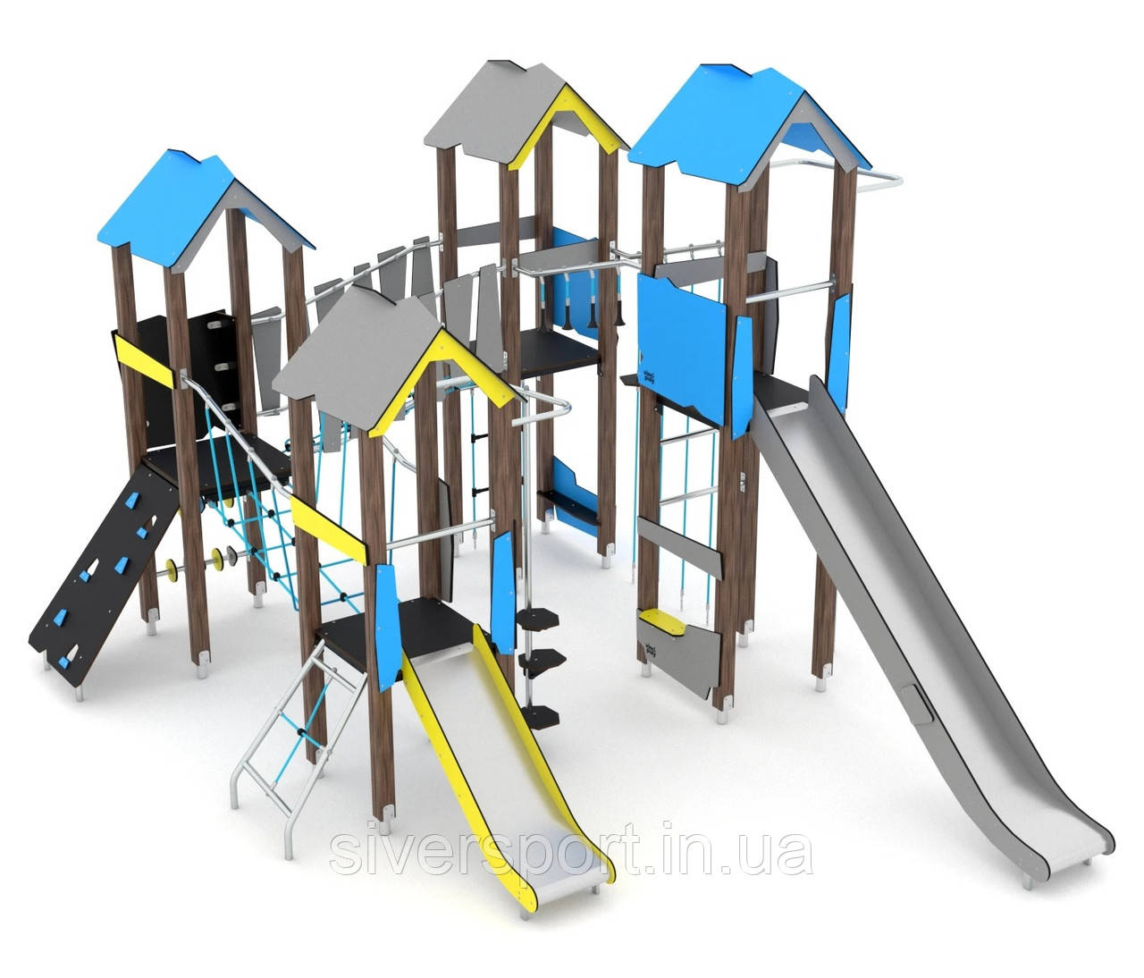 Ігровий комплекс (виготовлений з HDPE пластику) SiverSport VP-1412, фото 1