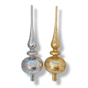 Новорічні прикраси верхівка на ялинку Ретро В