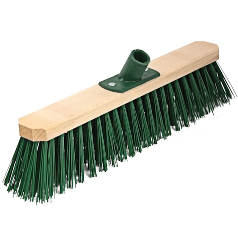 Щітка для внутрішніх приміщень ГОСПОДАР без ручки 400х75х150 мм ПП дерев'яна колодка під держак 14-6465, фото 1