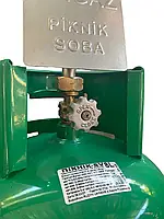 Газовий обігрівач Nurgaz 309 1,3 кВт + Балон Rudyy 5л в комплекті, фото 5