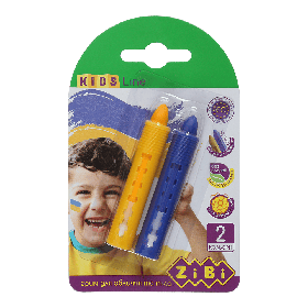 Грим фарба для обличчя та тіла з висувним механізмом 2 кольори KIDS Line ZiBi ZB.6568