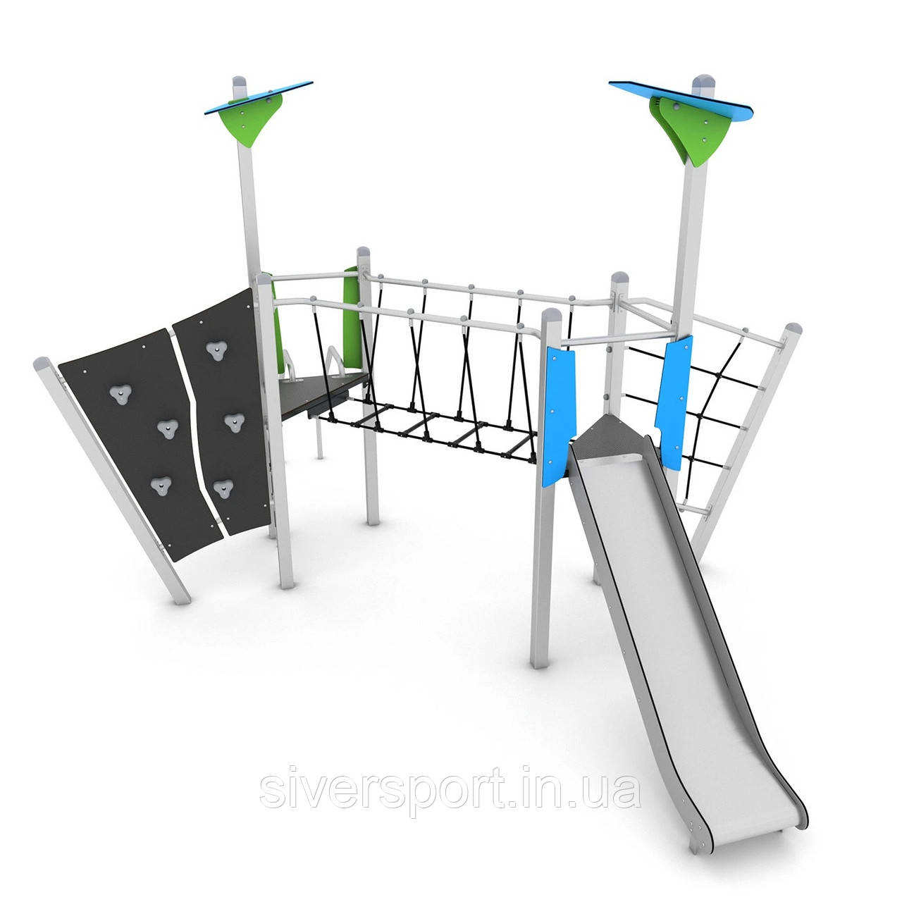 Ігровий комплекс (виготовлений з HDPE пластику) SiverSport VP-1706, фото 1