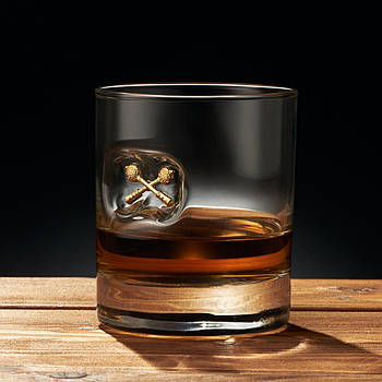 Склянка для віскі з генеральскими булавами