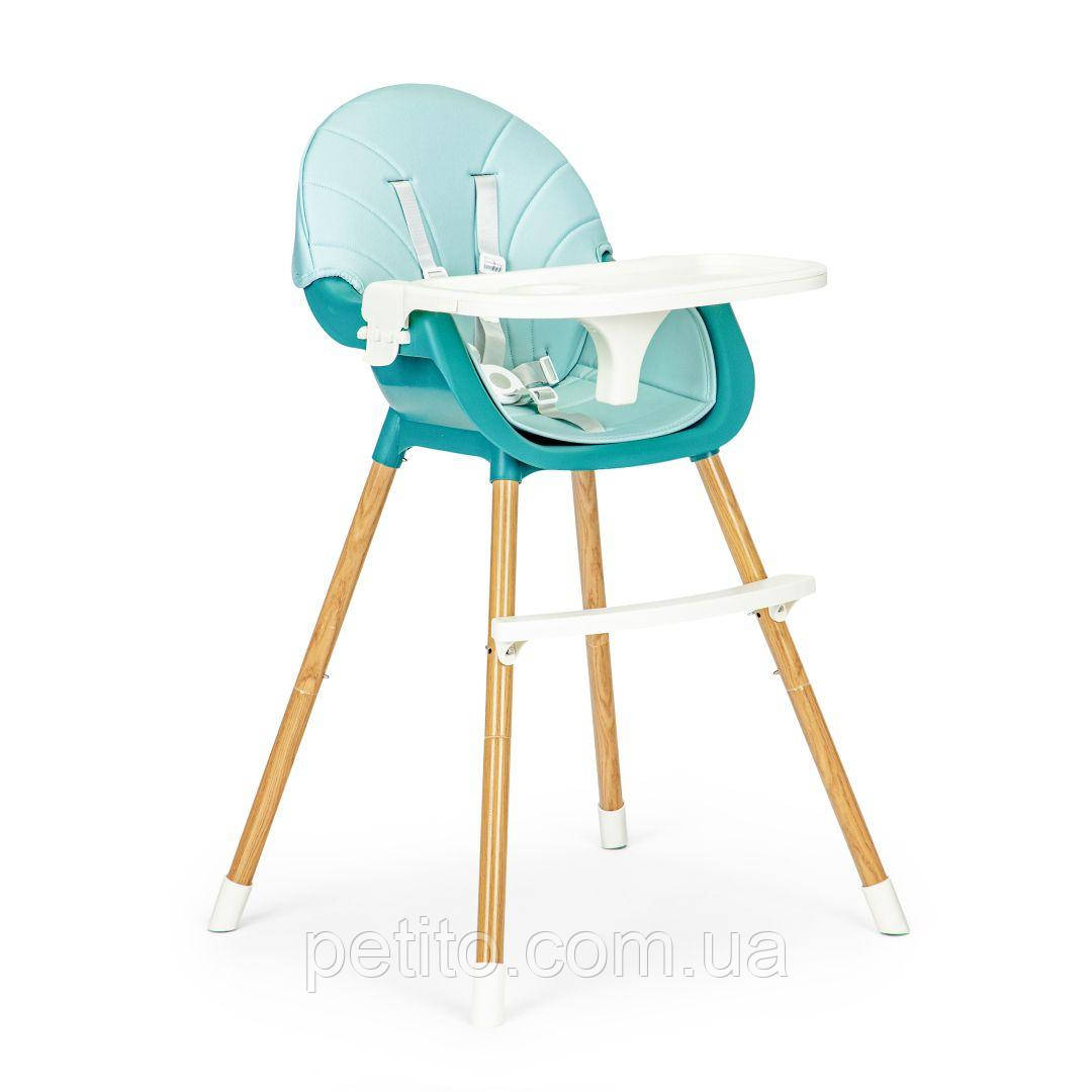 Cтільчик для годування 2в1 Ecotoys SMART Blue, фото 1