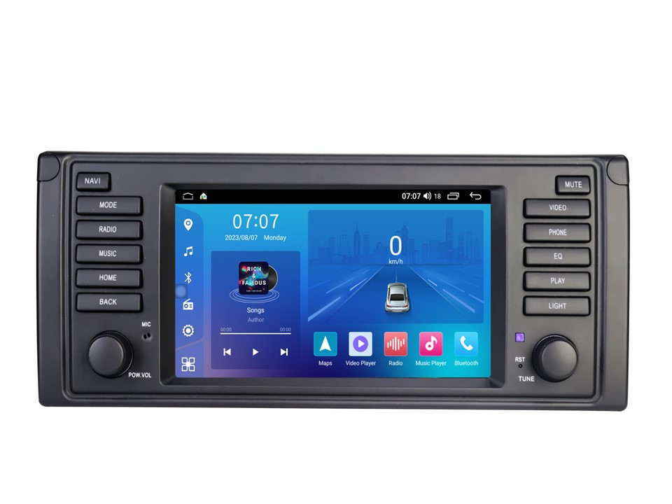 Штатна магнітола FORS.auto 2 ULTRA для BMW E39 (2+32Gb, 7", CarPlay) 1995-2003