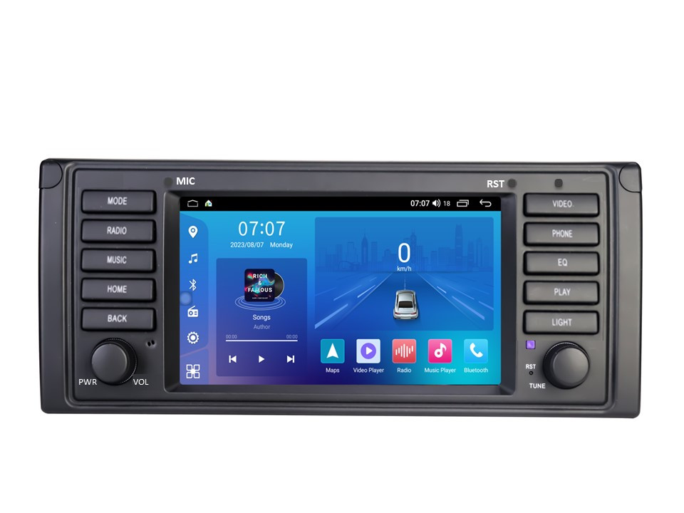 Штатна магнітола FORS.auto 2 ULTRA для BMW E53 (2+32Gb, 7", CarPlay) 1999-2006