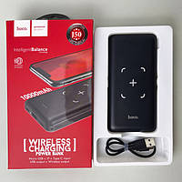 Power Bank Hoco J50 з бездротовою зарядкою (10000mAh) Чорний