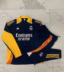 Спортивний костюм футбольний дитячий Реал Мадрид Adidas Real Madrid 2024-2025