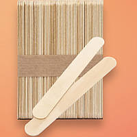 Шпатель 50 шт. широкий (150х18) мешалка для перемішування компаундів (смола, силікон). Дерево