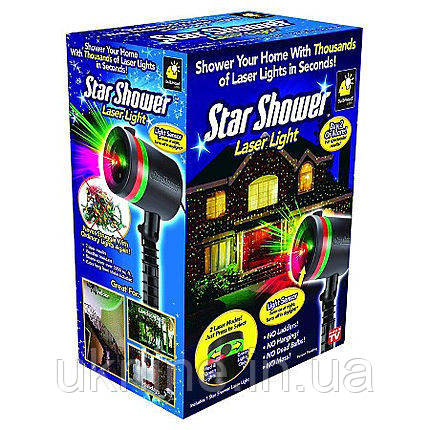 Лазерный проектор звездный Star Shower Laser Light, проектор для украшения дома Стар Шовер Лазер - фото 2 - id-p449173608