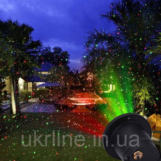 Лазерный проектор звездный Star Shower Laser Light, проектор для украшения дома Стар Шовер Лазер - фото 8 - id-p449173608