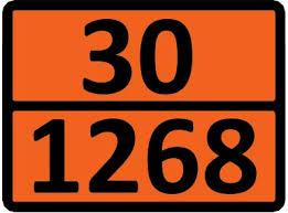 Інформаційна табличка ADR "Нафтопродукти 30-1268" Bicma, фото 1