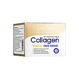 Омолоджувальний крем для обличчя з колагеном Collagen Anti-Aging Face Cream Sadoer, 100 г, фото 3
