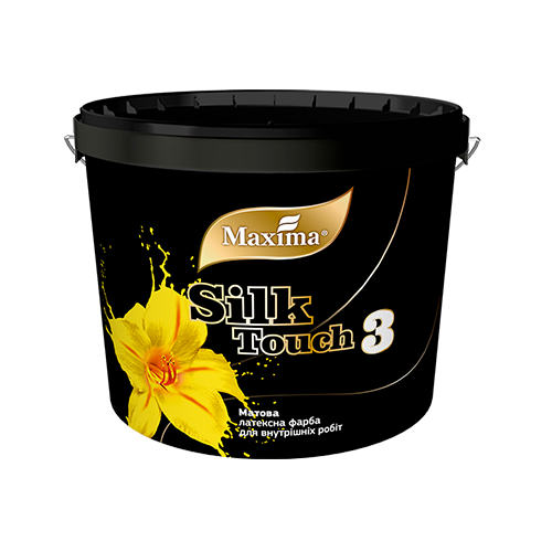 Silk Touch 3 Maxima - Матова латексна фарба для внутрішніх робіт