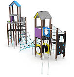 Ігровий комплекс (виготовлений з HDPE пластику) SiverSport VP-1454, фото 2