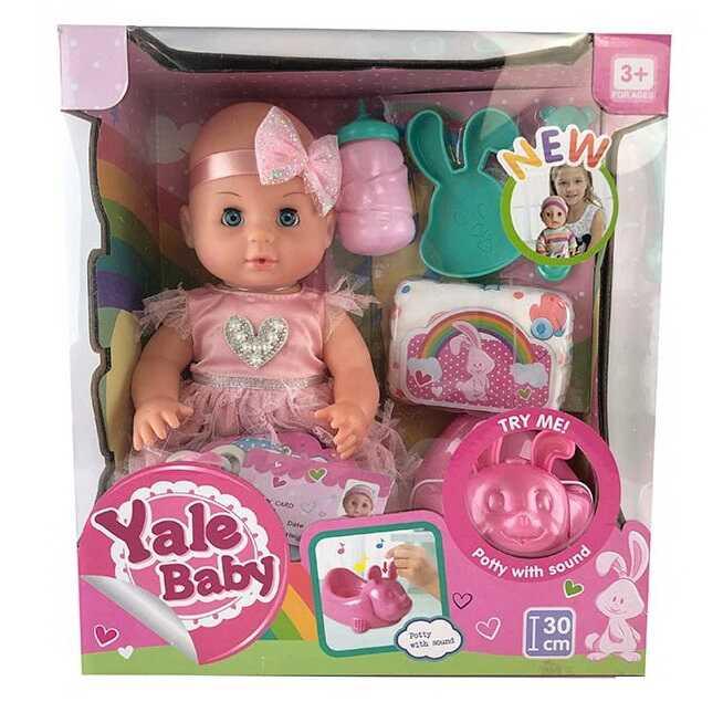 Пупс функціональний з реалістичними звуками та набором аксесуарів, фото 1