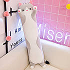 М'яка іграшка подушка кіт Батон 50 см антистрес від 4х років, фото 3