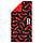 Вологопоглинаючий спортивний рушник MadWave spicy M076304100W мікрофібра 80x40 см. Чорний, фото 3