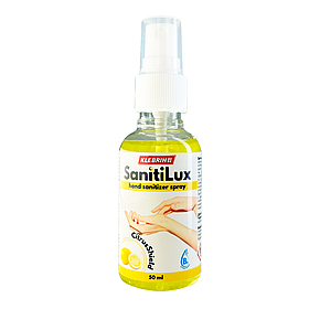 Антисептик з вітаміном В5 "SanitiLux", Citrus Shield +Пантенол, 50мл