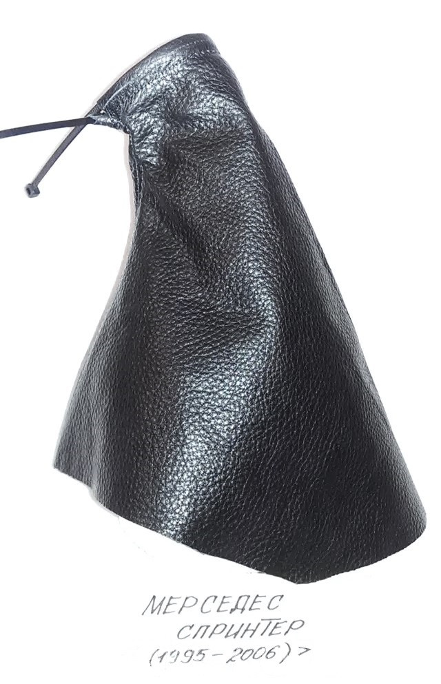 Чохол КПП Mercedes-Benz Sprinter до 2006р., без рамки шкіряний, фото 1