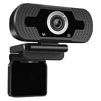 Веб-камера USB Loosafe 130566-LS-F37 Full HD 1080p зі знімним штативом Black