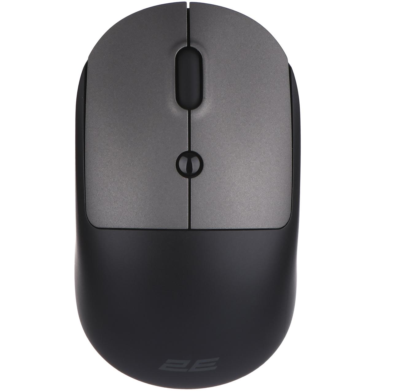 Bluetooth миша 2E MF218 Silent WL/BT Black-Grey 2E-MF218WBG UA