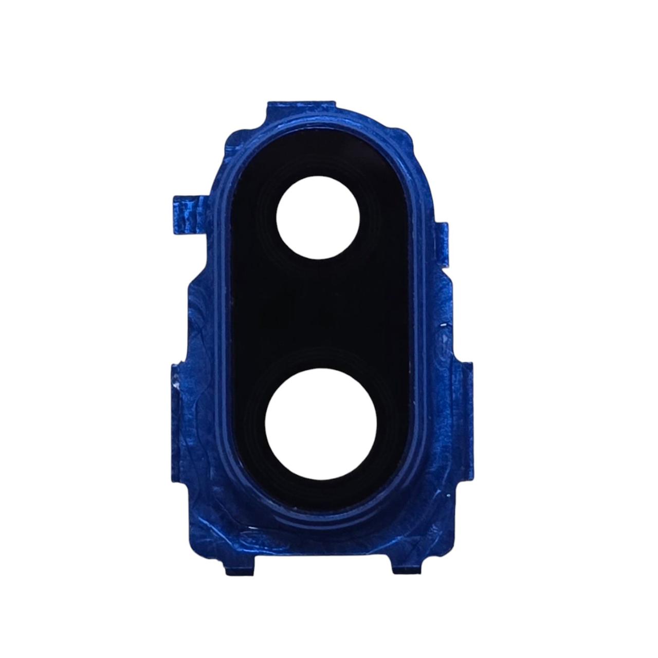 Скло камери Xiaomi Redmi Note 7 з рамкою Blue, фото 1