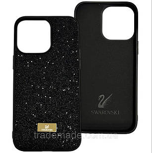 Чохол Swarovski c мягкой микрофиброй для iPhone