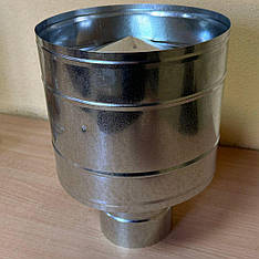 Дефлектор (волпер) для димоходу оцинкований, d 110 мм