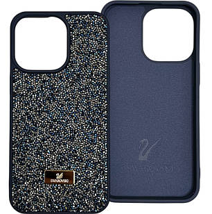 Чохол Swarovski з мягкою мікрофіброю для  iPhone 11