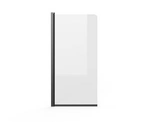 Скляна шторка для ванни AVKO Glass RDY21 60х140см Black, фото 3
