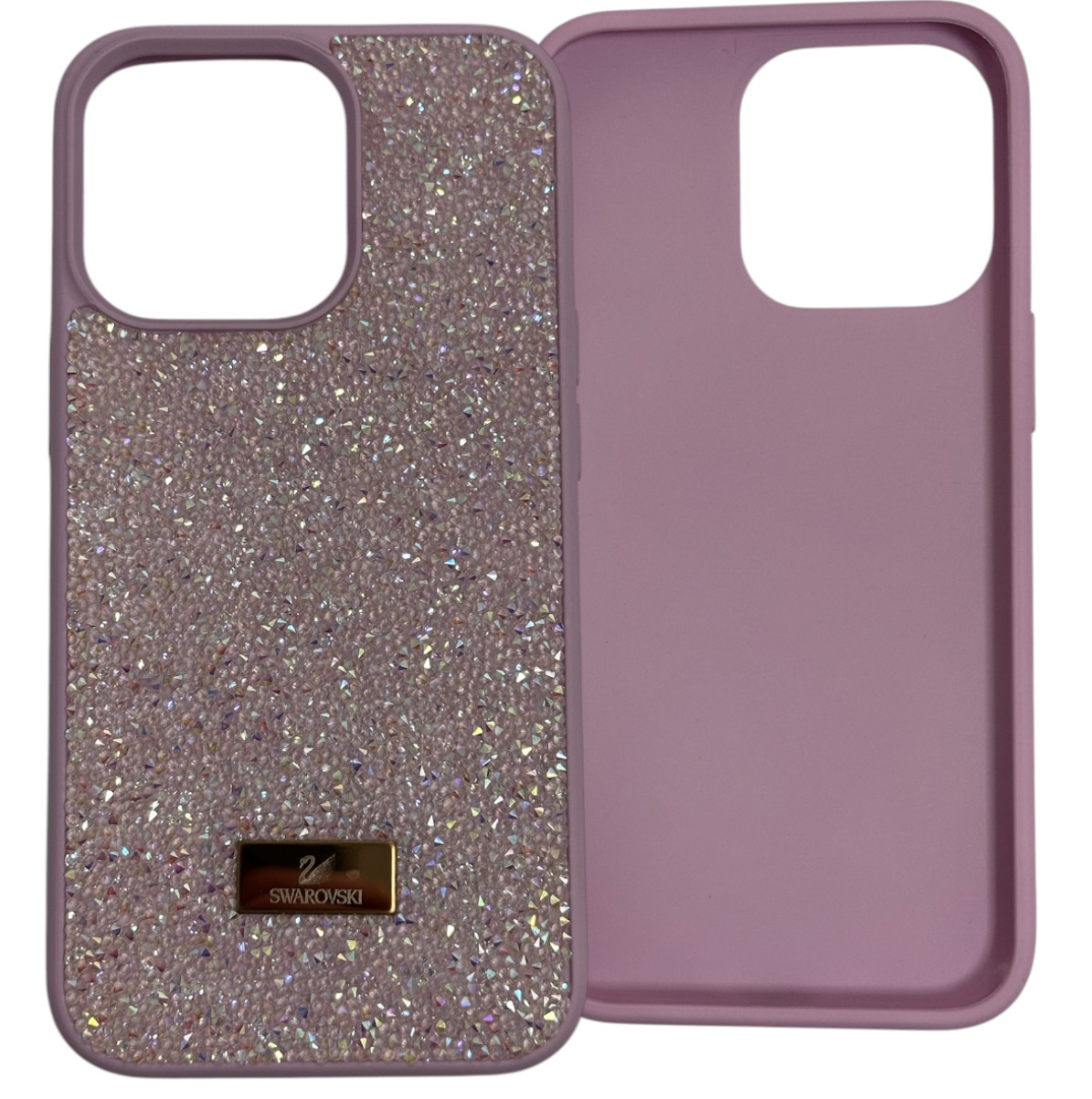 Чохол Swarovski з мягкою мікрофіброю для iPhone 11