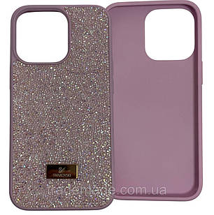 Чохол Swarovski c мягкой микрофиброй для iPhone