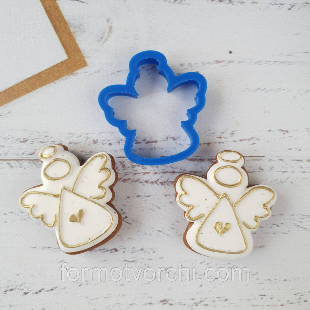 3D-формочки-вирубки для пряників "Ангел 5 см"