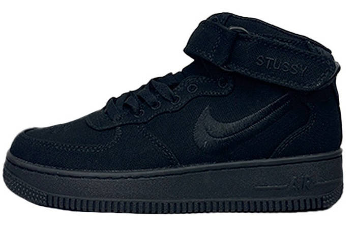 Stussy × Nike TD Air Force 1 Mid Nike x Stussy 'Air Force 1 Mid' スニーカー | ブラック