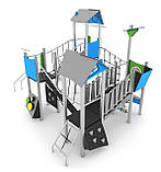 Ігровий комплекс (виготовлений з HDPE пластику) SiverSport VP-1712, фото 2