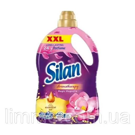 Ополіскувач для білизни Silan Aromatherapy Magic magnolia (Чарівна магнолія) 2772 ml