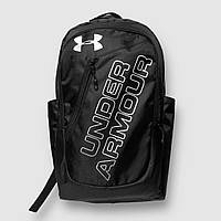 Рюкзак Under Armour Hustle black, городской рюкзак андер, спортивный рюкзак андер армур
