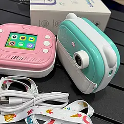 Дитячий цифровий фотоапарат митевого друку із дисплеєм Print Camera Q9 міні принтер