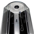 Душовий бокс Vivia 95 BF JK Black Line 90х90х217, фото 3