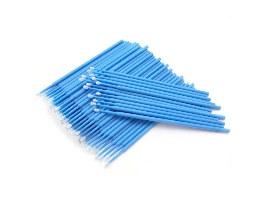Мікробраші (палички для анестезії), сині 100 шт.