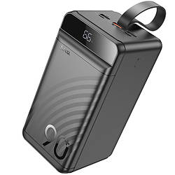 Power Bank Hoco J123D 90000 mAh 225W+PD20W для пристроїв з ліхтарем LED-дисплей Чорний