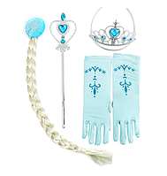 Набір карнавальний аксесуари Ельзи з рукавичками