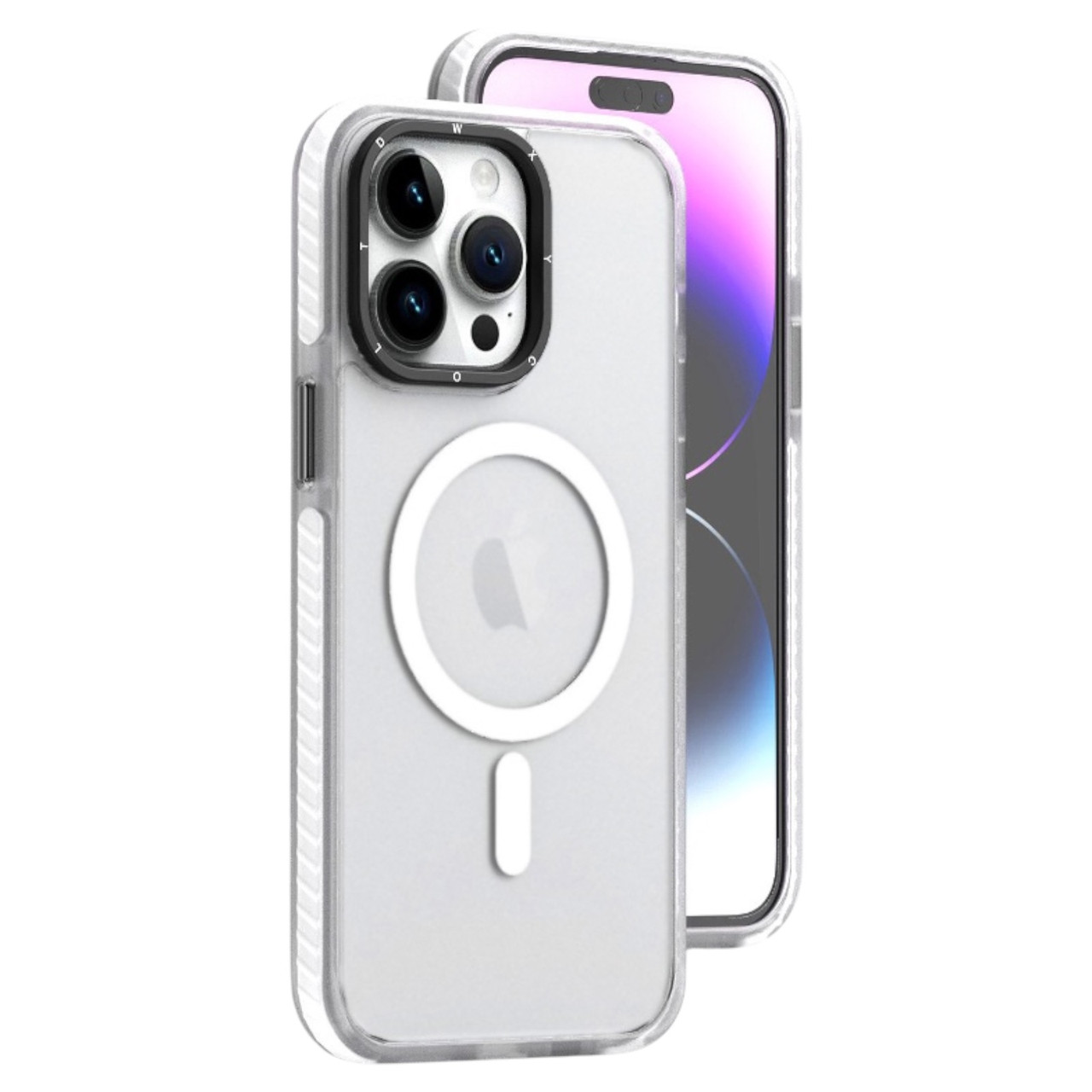 Чохол для Apple iPhone 12/12 Pro | MagSafe Composite Matte (clear)