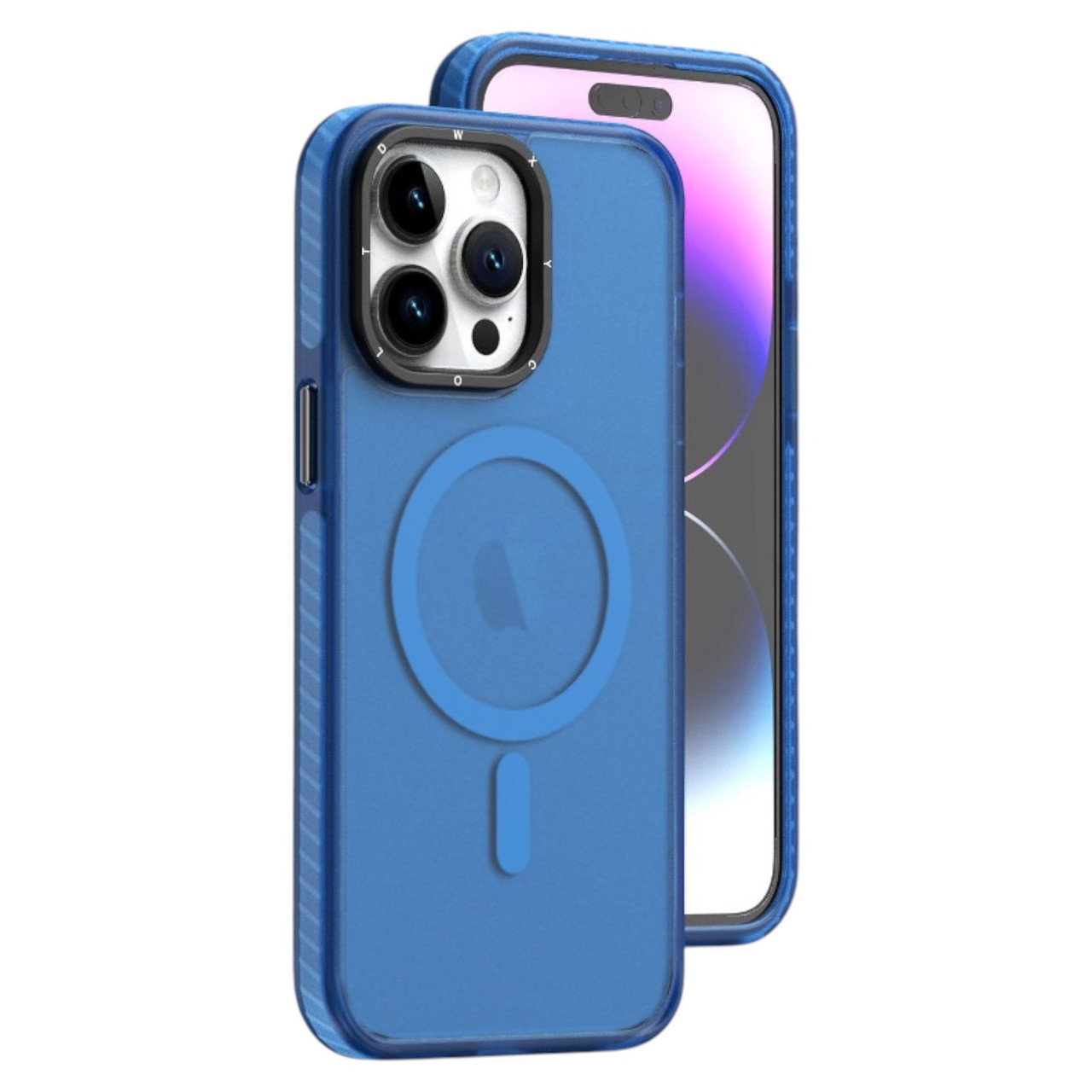Чохол для Apple iPhone 12/12 Pro | MagSafe Composite Matte (blue)