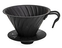 Металевий чорний матовий пуровер Hario, 400 мл