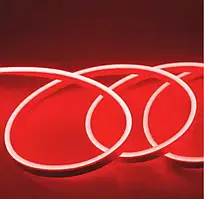 Світлодіодна неонова стрічка LED Neon Flex Червоний 5м 12V-220V
