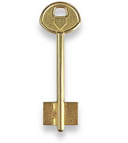 Заготівка ключа ГАРДІАН-1 ЛАТУНЬ