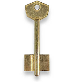 Заготовка ключа САМ-2 ЛАТУНЬ